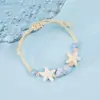 Origen y procedencia de las mercancías: Pulsera de Cerámica Tejida, Diseño de Nicho, Sensación de Alta Gama, Dulce y Versátil para Mujeres, Pulsera Artística de Concha Marina