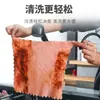 Pano de Lavar Louça Atacado Pano de Óleo Antiaderente Cozinha Doméstico Limpeza de Mãos Limpeza de Mesa Pratos Esponja Absorvente Toalha Pequena Espessada