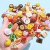 Juguetes de comida en miniatura transfronterizos, accesorios de resina para manualidades, adornos surtidos de mini botellas de vino
