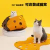 Nido de Gato de Fieltro Transfronterizo Bloqueo de Color Juguete para Mascotas Túnel para Gatos Agujero de Árbol Gatito Durmiendo y Jugando Rascador Versión Engrosada