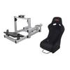 Simulador de volante para jogo de corrida 4080 perfil de alumínio industrial suporte de assento acionamento direto M10T300rsG29