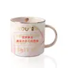 Taza de regalo navideño de Amazon personalizada taza recta logo impreso personalización por transferencia de calor