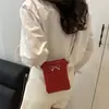 Bolso Pequeño de Lazo de Moda para Niñas, Bolso Pequeño Cruzado de un Solo Hombro, Bolso Cuadrado Pequeño Cruzado Versátil de Moda Nuevo 2025