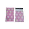 Bolsa express nueva marca Daisy, bolsa de embalaje con lazo engrosado, bolsa de embalaje impermeable, bolsa express rosa, 12 seda
