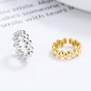 Pendientes de clip en forma de C de plata de ley 925 para mujer, verano 2022, nuevos pendientes de estilo coreano, diseño personalizado, accesorios para los oídos.