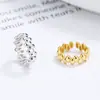 Clip de oreja con forma de C para mujer, verano, plata de ley 925, nuevo 2022, aretes de moda, estilo dulce y fresco, diseño personalizado, joyería para el oído