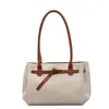2026 Nuevo Estilo Versátil Bolso de Hombro y Axila para Viajes Diarios, Bolso Tote con Bloques de Color, Bolso de Lona Casual de Gran Capacidad para Mujeres