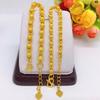 Vietnam oro arena Bolsa de hilo para mujer Pulsera de cuentas cáñamo arena pulsera de cuentas pulsera de cuentas chapada en oro decoración de moda elegante