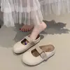 Pantuflas de Medio Zapato Cerradas de Lino Tejido Estilo Birkenstock para Mujer, Nuevo Modelo Verano 2026, Calzado de Exterior, Sandalias Mary Jane que Aumentan la Altura