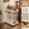 Soporte para Host de Computadora Habitación Gamer con Ruedas Escritorio Multicapa Estante Inferior para Colocación del Gabinete Soporte de Almacenamiento Disipación de Calor