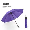 Guarda-chuva Duplo Grande Guarda-chuva Triplo Dobrável Guarda-chuva de Borracha Preta Guarda-chuva Manual Masculino Guarda-chuva Espesso Reforçado à Prova de Chuva e Protetor Solar