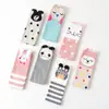 Calcetines de Invierno y Otoño hasta la Rodilla con Dibujos Animados de Tubo Recto para Niños, Cubrecalcetines de Media Pantorrilla para Niñas, Fabricante de Calcetines para Niños, Dibujos Animados para Niñas