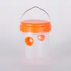 Fornece Fábrica Armadilhas Redondas para Moscas para Pomares Externos para Capturar Moscas-das-Frutas, Armadilhas para Jardim e Quintal com Bordas Serrilhadas, Armadilhas para Abelhas de 7mm