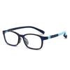 Nuevas gafas de silicona TR90 para niños, gafas ultraligeras para miopía, gafas antiluz azul, gafas de detección avanzada para mujer, venta al por mayor