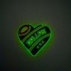 Nuevo Equipo de Béisbol Zuecos Fluorescentes Decoración de Flor para Zapato Hebilla de Zapato Accesorios de Flor para Zapato Joyería DIY Transfronterizo en Stock