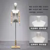 Suporte de Exposição Modelo para Loja de Roupas Femininas, Manequim para Vestido de Noiva, Manequim de Meio Corpo para Vitrine, Rack de Exposição para Vestido Cheongsam