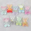 Accesorios para el Cabello, Zapatos y Sombreros, Accesorios de Resina de Oso, Ropa, Zuecos Luminosos Degradados, Accesorios para la Cabeza, Decoraciones Decorativas DIY al por Mayor