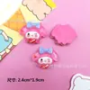 Transparente Destello Fino Gato de Dibujos Animados Conejo Cachorro Accesorios de Resina DIY Funda de Teléfono Broche para Tocados Caja de Almacenamiento Parche