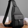 Bolsas e Artigos de Couro Nova Bolsa de Peito Masculina Bolsa Masculina Bolsa de Ombro Bolsa Transversal Bolsa Pequena Esportiva Casual Masculina Mochila Estilo Coreano