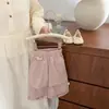 Pantalones Casuales Decorativos de Verano para Bebés y Niños Pequeños, Sueltos y Transpirables, Pantalones de Nueve Puntos Versátiles con Parche de Dibujos Animados para Niños y Niñas