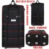 Bolsa de Envio para Aviação Grande Capacidade Bolsa de Viagem Bolsa de Bagagem Dobrável para Mulheres Bolsa de Viagem para Mudança com Rodas