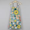Delantal Fabricante Girasol Ajustable Impermeable y a Prueba de Aceite Elegante Cocina Cocinar Ropa de Trabajo Resistente a las Manchas Logotipo Uso en Casa