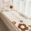 Alfombrilla para Mirador de Cachemira Sintética Alfombrilla de Balcón Estilo Popular Ins Decoración de Habitación Cojín de Felpa de Invierno Alfombrilla para Reposapiés de Ventana de Dormitorio Nuevo