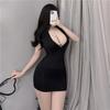 Lencería Sexy Damas Sexy Deseo Puro Uniforme Tentación Ancla Atuendo Club Nocturno Falda Ajustada a la Cadera Atuendo de Secretaria Ol Tentación