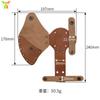 Estuche protector para hacha de madera para aventuras al aire libre, de cuero antiarañazos, para colgar en la cintura, funda de cuero para la hoja y la cabeza del hacha. Disponible.