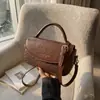 Bolsa feminina pequena quadrada, bolsa de ombro, bolsa transversal, bolsa de mão, transfronteiriça 2026, nova, moderna, versátil, retrô, alta qualidade, nicho