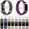 Para Fitbit Charge2 Pulseira Milanesa Nice charge2 Magnética de Aço Inoxidável Malha Milanesa Nice