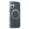 Adequado para Capa de Celular Iphone17 com Sucção Magnética e Padrão Xadrez Fino, Suporte de Cobertura Total 16Pro, Capa Protetora Apple 18Promax