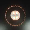 Porta-copos Luminoso de Madeira Base para Taça de Vinho Lâmpada Bar Porta-copos para Misturar Drinks Coaster de Luxo para Ambiente Doméstico