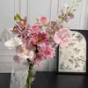 Buquê de formatura, arranjo de flores artificiais, flores artificiais prontas, presente de formatura dopamina de alta qualidade, adereço para foto de noivado