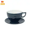 Paquete mayorista de fábrica transfronterizo juego de taza y platillo de 11 oz taza de cerámica taza de cerámica para taza de transferencia térmica de comercio exterior transfronterizo