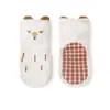 Meias de Chão Infantis para Primavera e Outono com Pontos Antiderrapantes, Meias para Bebê Andar, Meias de Algodão de Cano Médio Classe A, Meias para Bebês