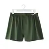 Cueca Boxer Masculina de Algodão de Fibra Longa de Xinjiang Algodão Penteado Corte Grande Cor Sólida Calça de Quatro Cantos Virilha Antibacteriana Virilha Respirável Calça de Casa