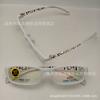 Gafas de moda de cara pequeña, montura completa, ultraligeras, TR90 de 7 g, altura, número, montura pequeña, transparentes, estampadas, blancas, especiales