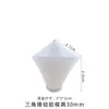Molde de Resina DIY de Cristal Molde de Pirâmide Triangular 3D Pirâmide Triangular Torre de Energia Molde de Silicone Outros