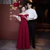 Vestido de Noche Blanco de Alta Gama con un Hombro para Mujer, Elegante y Sencillo Ajustado Largo para Anfitrionas de Banquetes