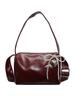 Bolso pequeño plateado para mujer, nuevo bolso de moda 2024, sencillo, para debajo del brazo, elegante y combinable, bandolera de hombro, tipo almohada.