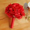 Flor de rosa de alta calidad estilo coreano sosteniendo novia flor de espuma multicolor sosteniendo florista dama de honor sosteniendo flor