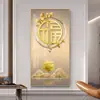 Nuevo chino moderno minimalista entrada entrada Fu pintura decorativa colgante de pared pintura pasillo pasillo Mural vertical