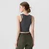 Chaleco deportivo con doble tirante, nuevo modelo de verano para yoga, running, entrenamiento al aire libre, Pilates, ciclismo y conjunto elegante para la espalda