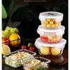Caja hermética de vidrio grueso resistente al calor para conservar alimentos, frasco sellado de 950 ml de gran capacidad, fiambrera de vidrio, caja de almacenamiento
