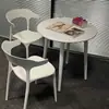 Mesa de Balcón para Exteriores, Mesa Redonda Pequeña de Acero al Carbono Resistente al Sol y la Lluvia para Patio Exterior, Jardín, Tienda de Té con Leche, Uso en Exteriores