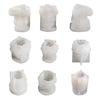 Varios Moldes de Silicona para Velas Aromáticas de Piña, Ardilla y Piñón, Adornos de Yeso para Manualidades DIY de Piñas con Resina