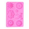 Molde de Silicona de Perla de Gema de Lazo Fondant Pastel Chocolate Arcilla Ultraligera Molde para Hornear