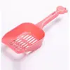 Pala grande para arena de gato con agujeros finos, mango largo integrado, pala para arena de bentonita para gatos, herramienta mágica para arena de tofu para gatos, pala para excrementos con agujeros pequeños