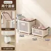 Cesta de Lavandería para el Hogar, Cesta de Almacenamiento para Ropa Sucia, Alta Apariencia, Baño, Cuarto de Ducha, Divisor, Portaropa Móvil, Cesta de Lavado